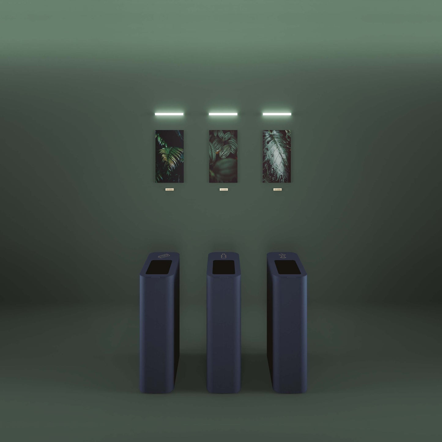 DROP TOP trash can - Single