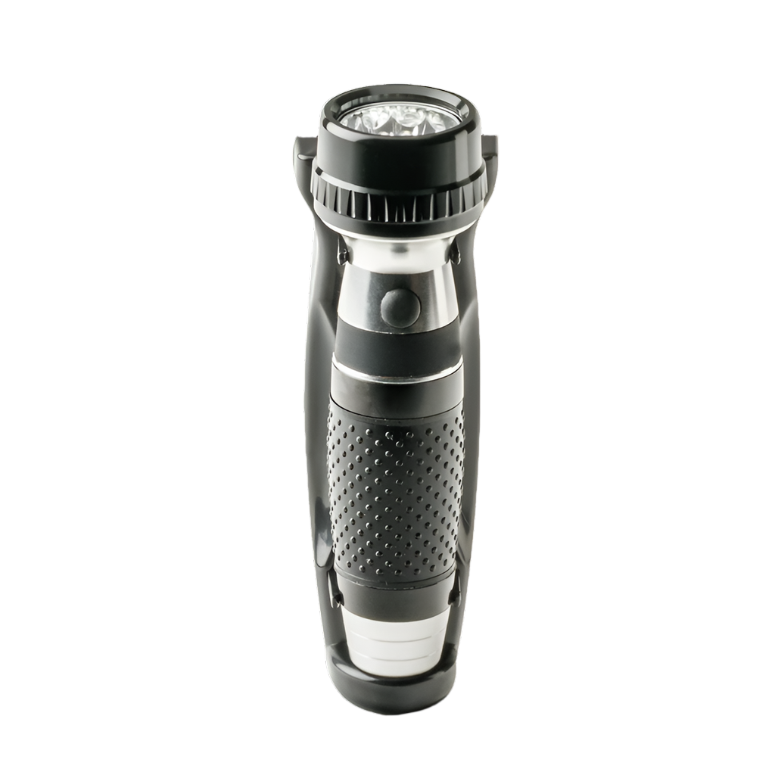 Wall-mounted flashlight