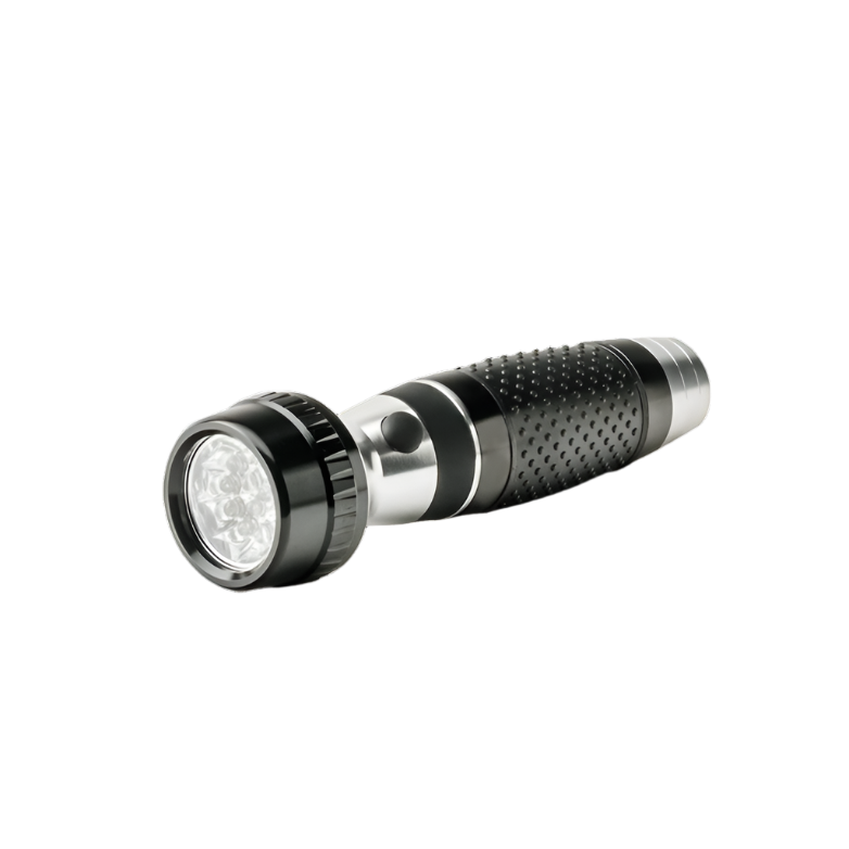 Wall-mounted flashlight