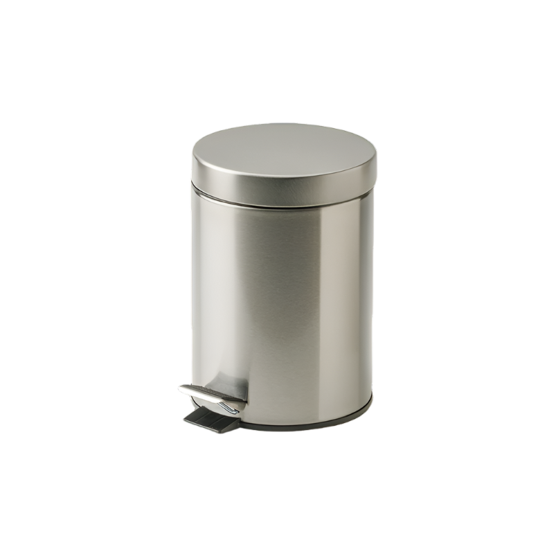 PORTO pedalspand - Børstet stål - Soft close