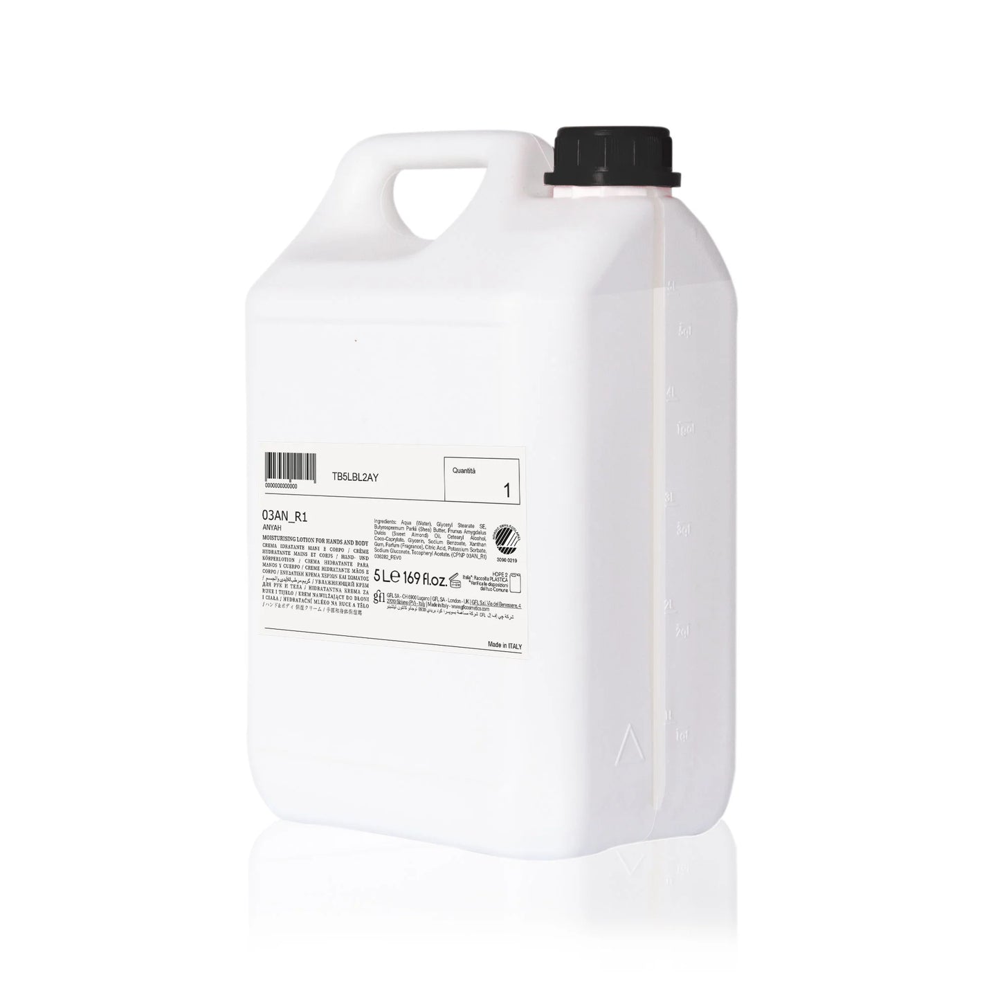 Anyah Body Lotion - Nordic Swan Ecolabel - 5L