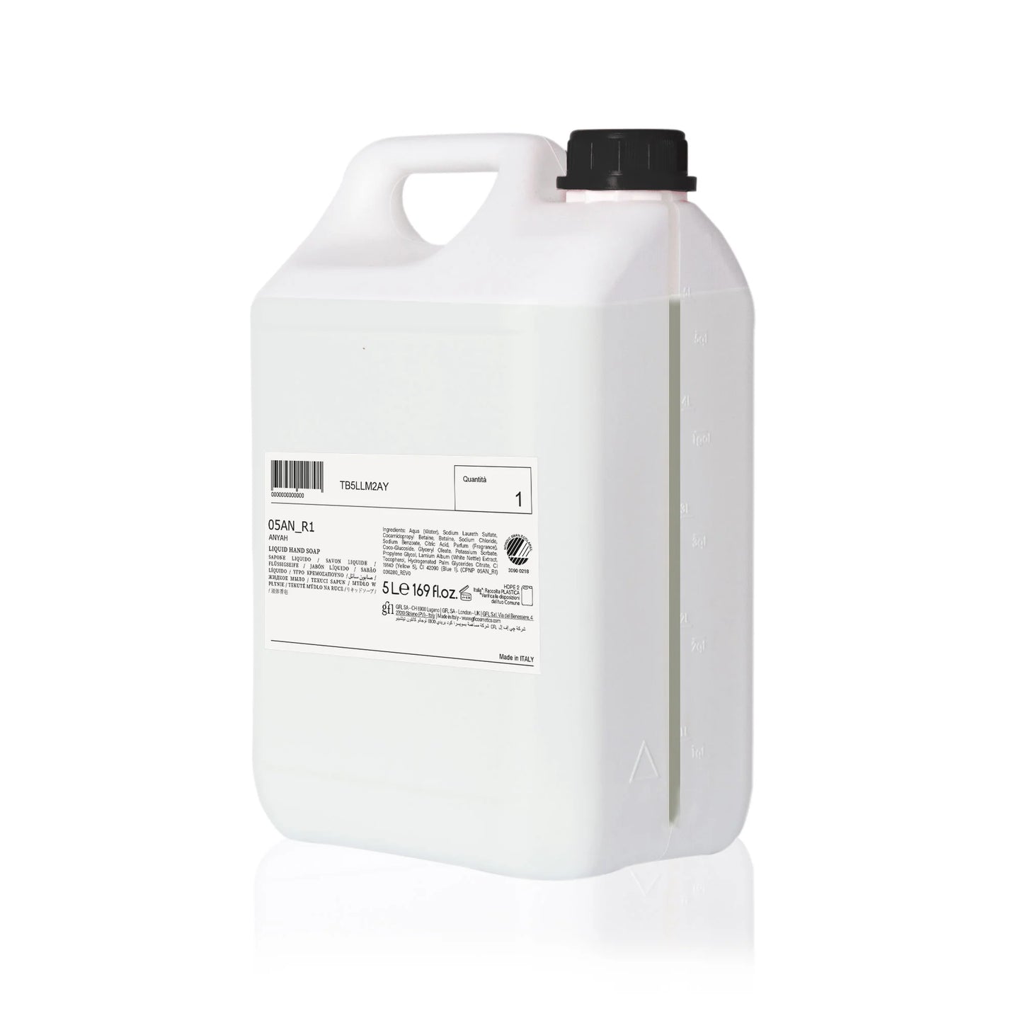 Anyah Liquid Hand Soap - Nordisk Svanemærket - 5L