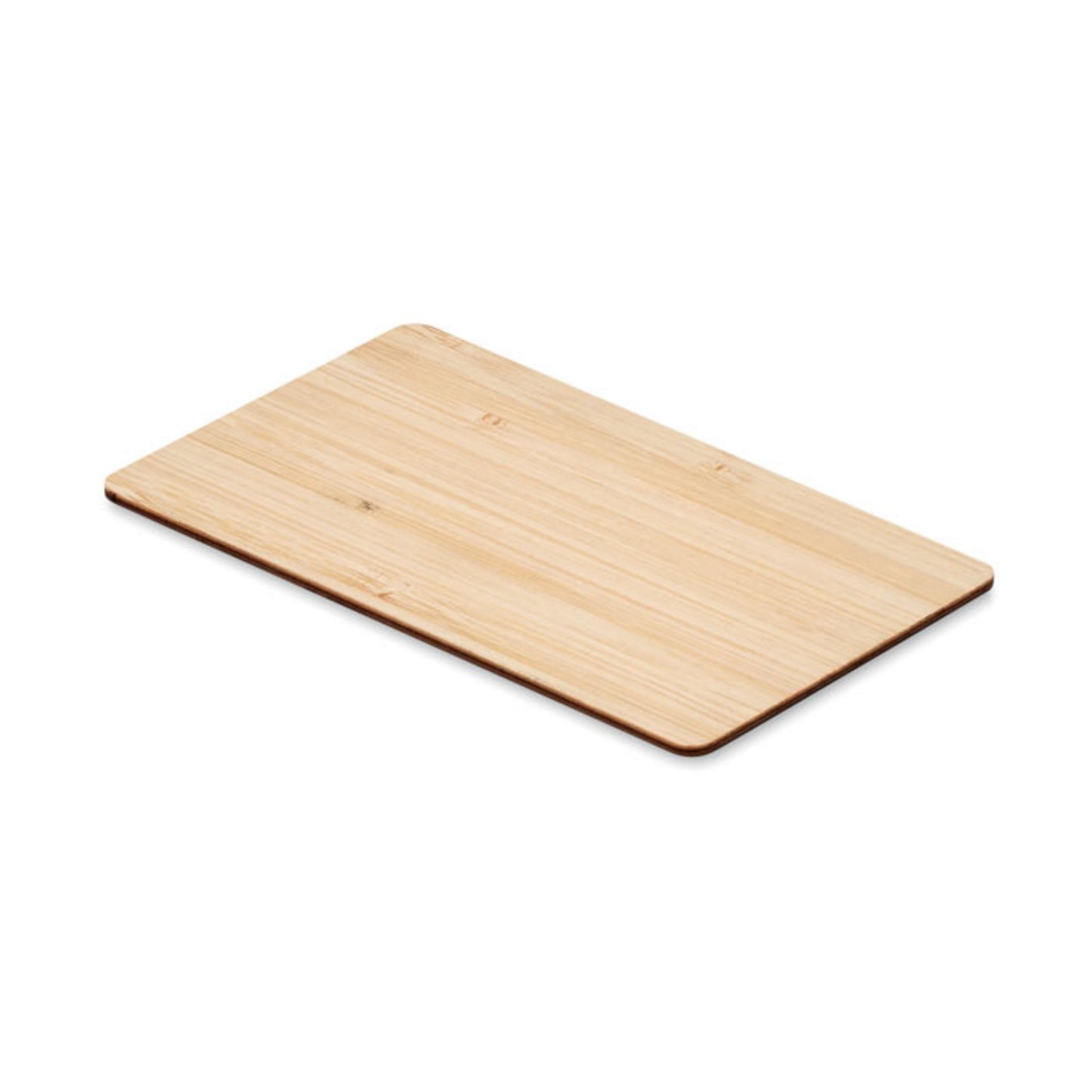 Logo RFID key card in Bamboo and wood