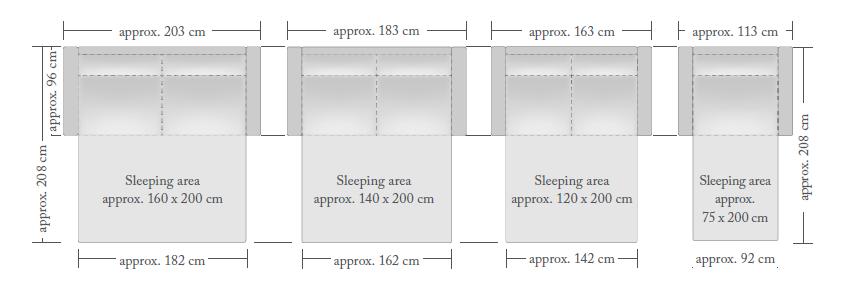 Sofa bed - RIVA