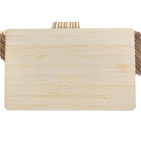 Logo RFID key card in Bamboo and wood