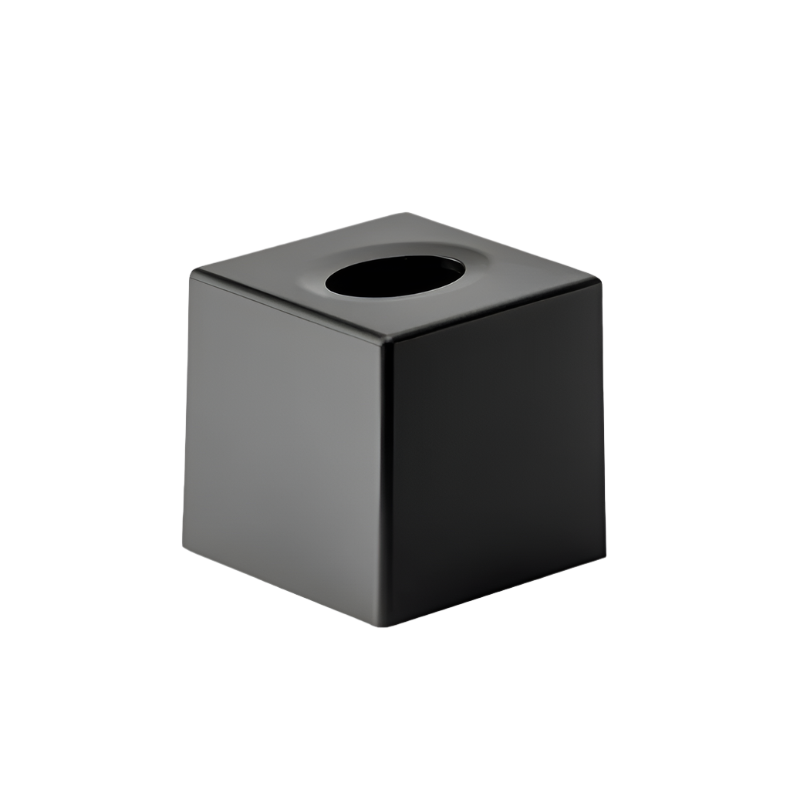 Kleenex Box - Black - Square