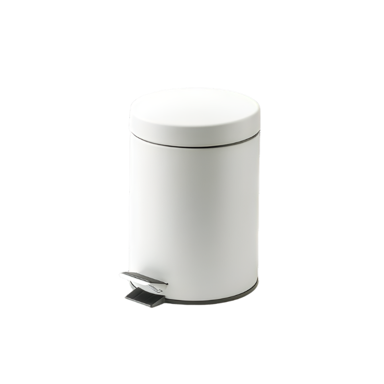 Porto pedal bin - White - Soft close