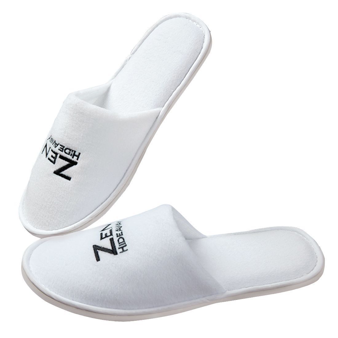 Slippers med logo