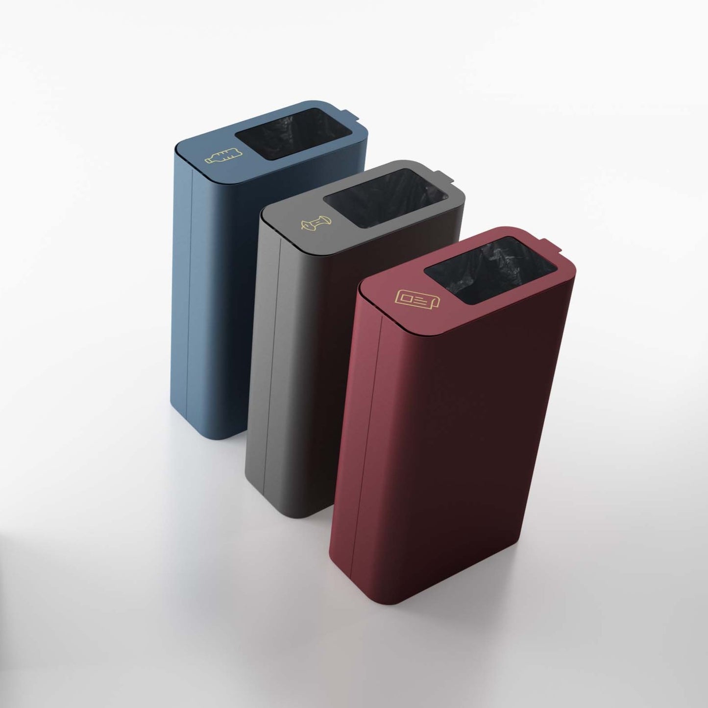 DROP TOP trash can - Single